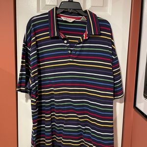 Orvis Multi-stripe Polo Shirt Men’s XXL